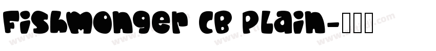 Fishmonger CB Plain字体转换